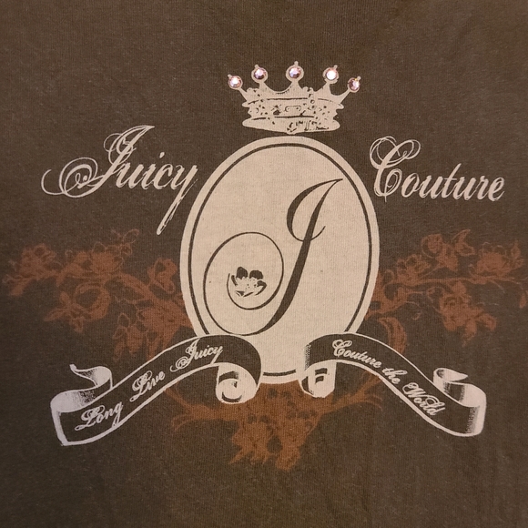 Juicy Couture T-shirt with rhinestones - Picture 2 of 5